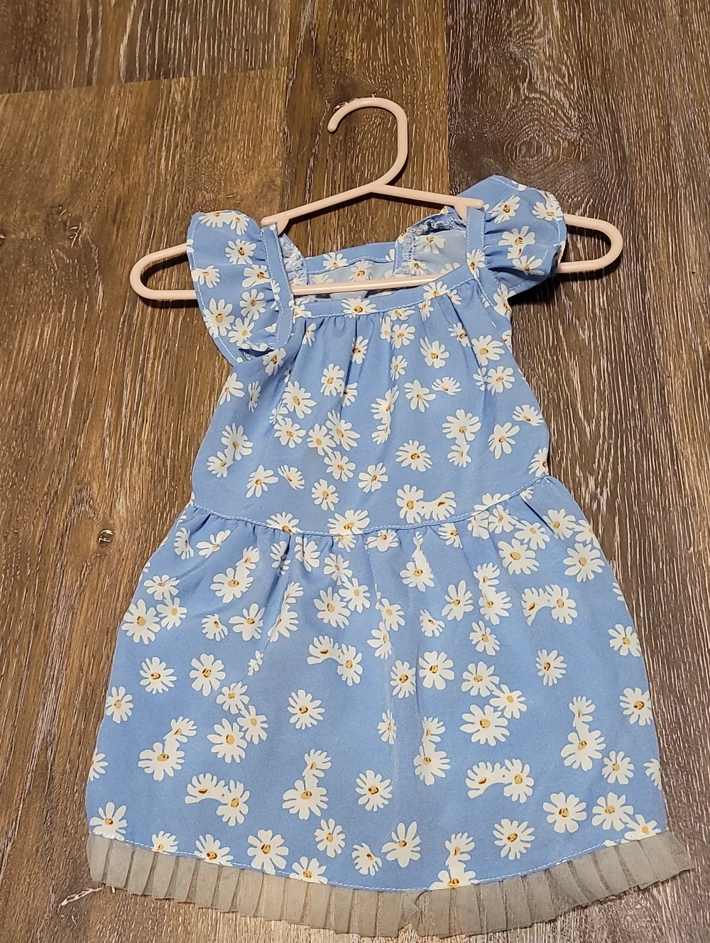 Doggie Dress Summery Daisy With Ruffles